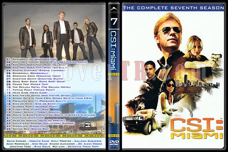 CSI: Las Vegas - New York - Miami - Custom Dvd Cover Set - English-16jpg