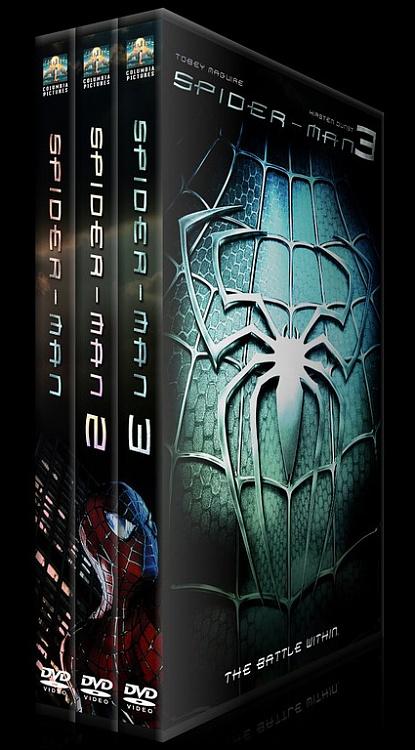 Spider-Man Collection (rmcek Adam Koleksiyonu) - Custom Dvd Cover Set - English-1dsadajpg