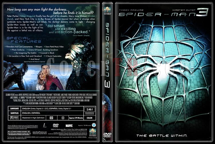 Spider-Man Collection (rmcek Adam Koleksiyonu) - Custom Dvd Cover Set - English-3-1jpg