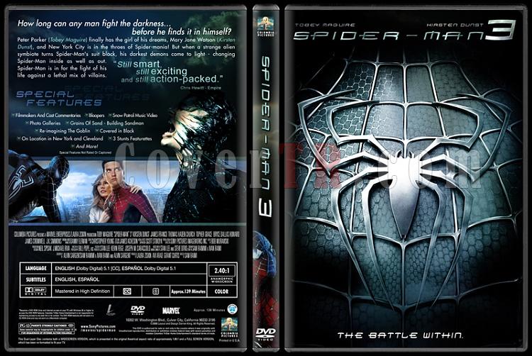 Spider-Man Collection (rmcek Adam Koleksiyonu) - Custom Dvd Cover Set - English-3-2jpg