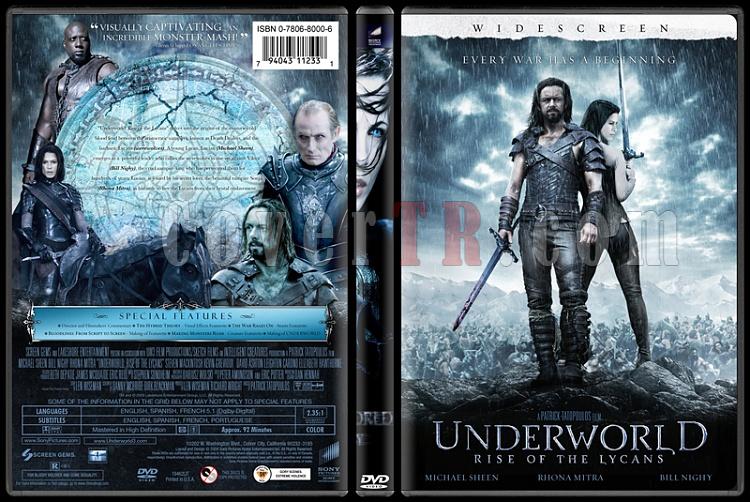 Underworld (Karanlklar lkesi) - Custom Dvd Cover Set - English [2003-2009]-3jpg