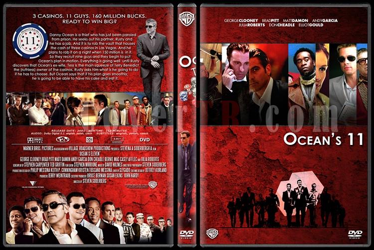 Ocean's (11-12-13) - Custom Dvd Cover Set - English [2001-2004-2007]-oceans-111jpg