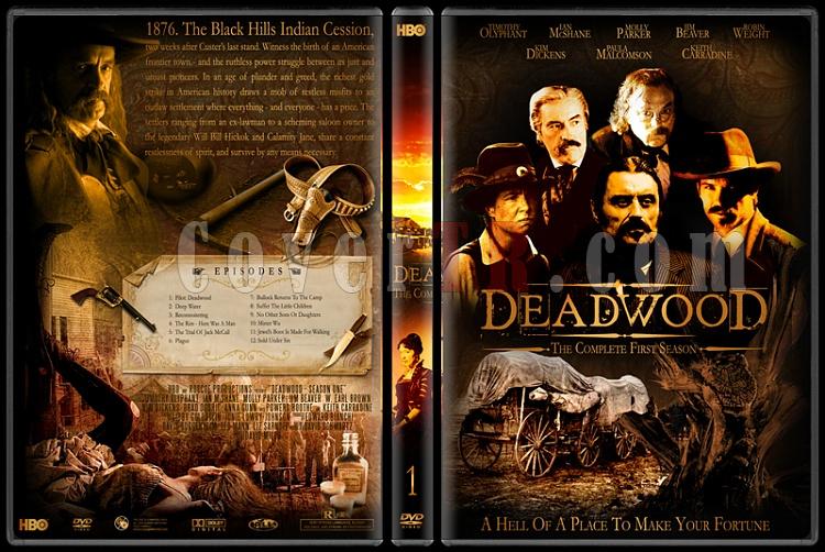 Deadwood (Seasons 1-3) - Custom Dvd Cover Set - English [2004-2006]-deadwood-1jpg