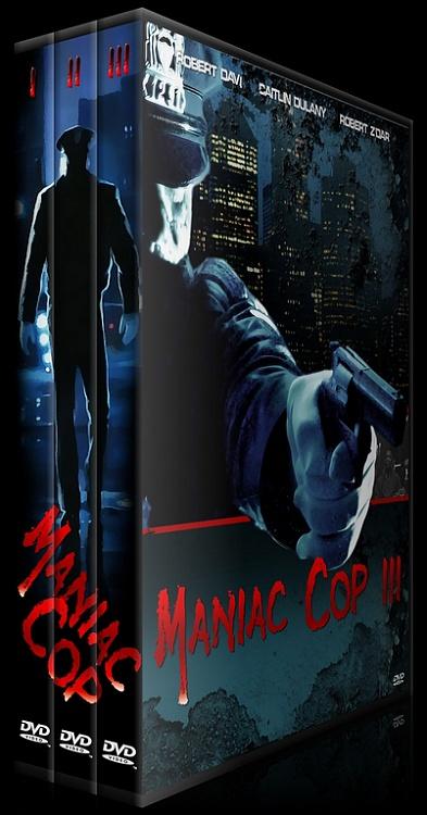 Maniac Cop Collection - Custom Dvd Cover Set - English [1988-1990-1993]-onizleme-1jpg