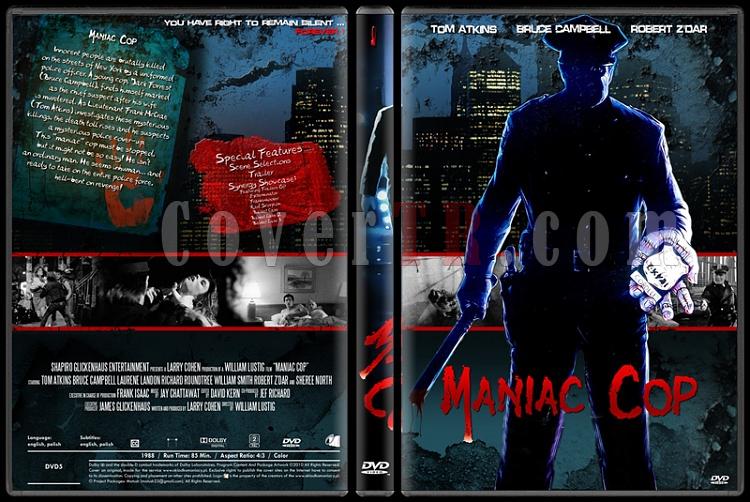 Maniac Cop Collection - Custom Dvd Cover Set - English [1988-1990-1993]-onizleme-3jpg