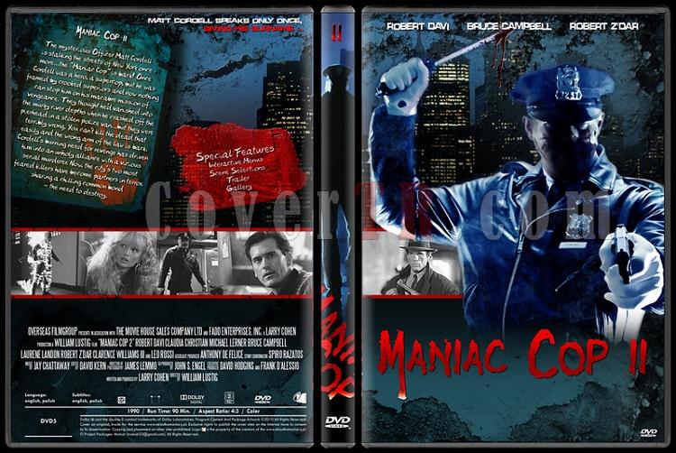 Maniac Cop Collection - Custom Dvd Cover Set - English [1988-1990-1993]-onizleme-4jpg