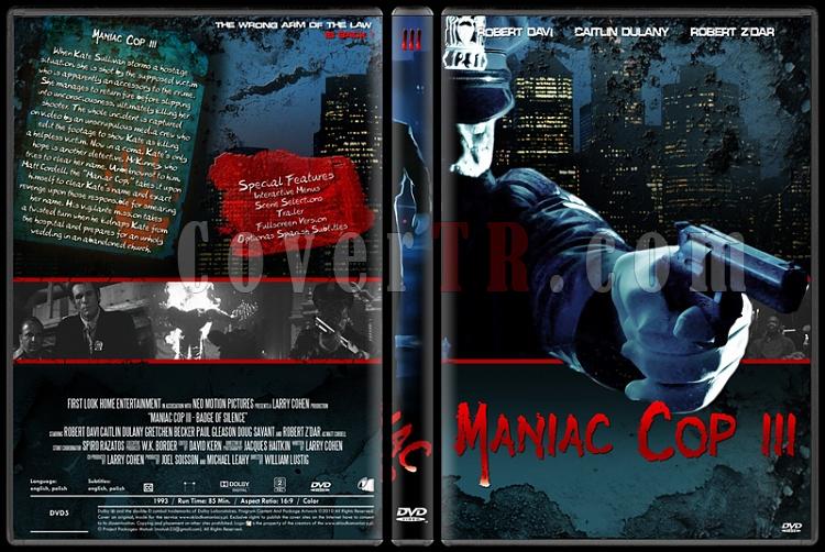 Maniac Cop Collection - Custom Dvd Cover Set - English [1988-1990-1993]-onizleme-5jpg