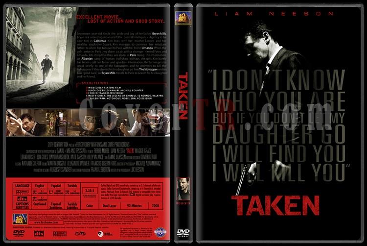 Taken (Duology) - Custom Dvd Cover Set - English [2008-2011]-01jpg