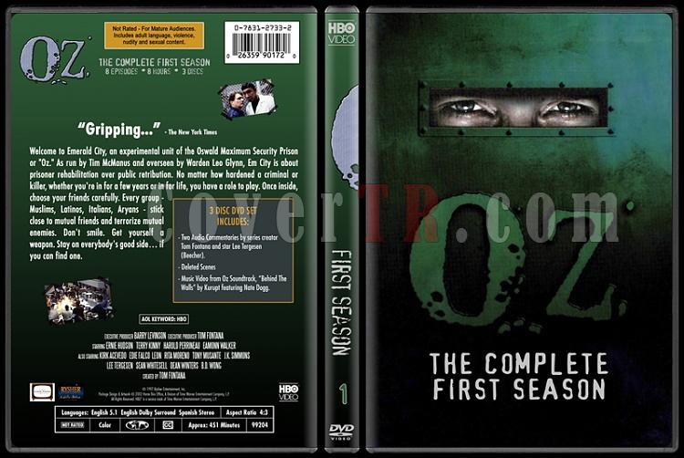 O.Z. (Seasons 1-6) - Custom Dvd Cover Set - English [1997 - 2003]-oz-1jpg