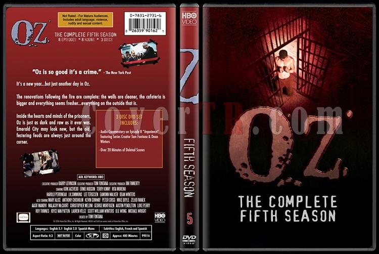 O.Z. (Seasons 1-6) - Custom Dvd Cover Set - English [1997 - 2003]-oz-5jpg