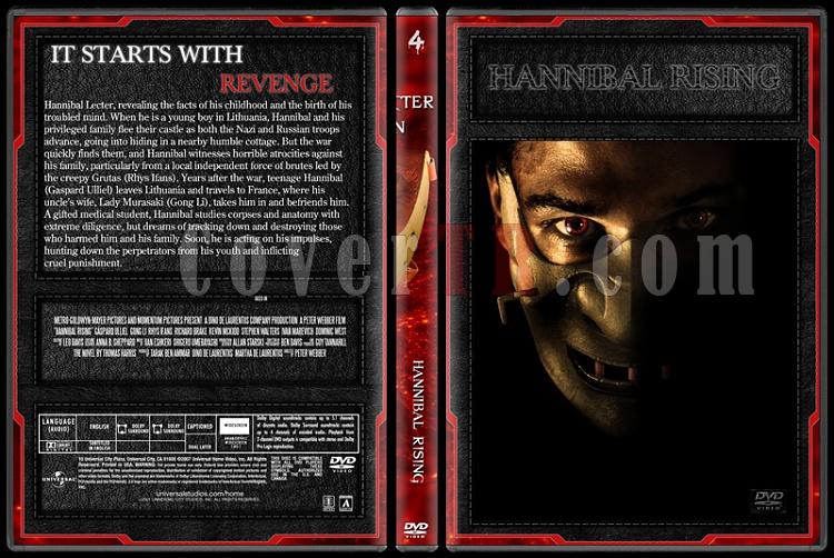 Hannibal Lecter Collection - Custom Dvd Cover Set - English [1991-2007]-4jpg