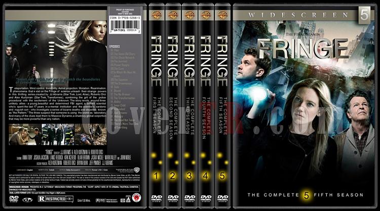 Fringe (Seasons 1-5) - Custom Dvd Cover Set - English [2008-2013]-standard-5-season-flatjpg