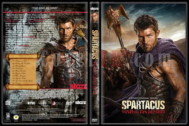 Spartacus (Seasons 1-4) - Custom Dvd Cover Set - English [2010-2013]-spartacus-4jpg