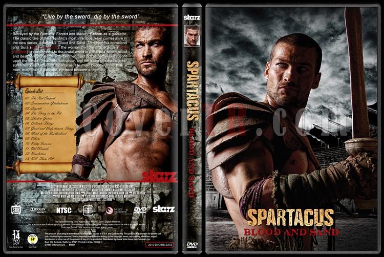 Spartacus (Seasons 1-4) - Custom Dvd Cover Set - English [2010-2013]-spartacus-1jpg