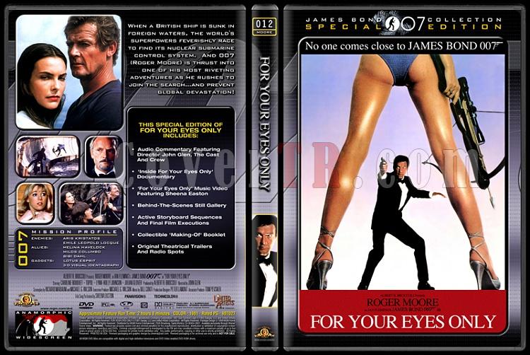 007 James Bond Collection - Custom Dvd Cover Set - English-007-12-your-eyes-onlyjpg