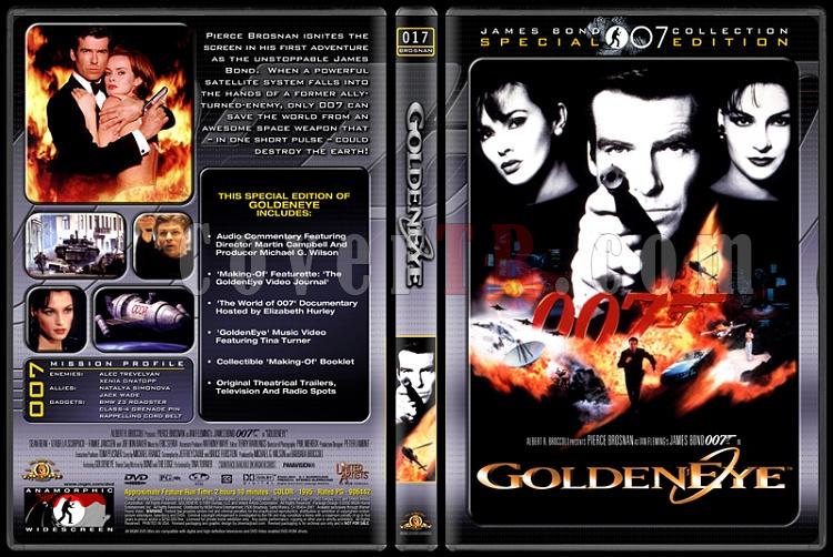 007 James Bond Collection - Custom Dvd Cover Set - English-007-17-goldeneyejpg