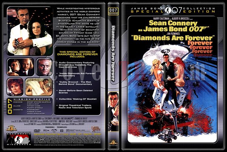 007 James Bond Collection - Custom Dvd Cover Set - English-007-007-diamonds-foreverjpg