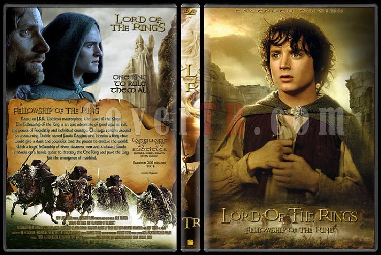 The Lord of the Rings (Yzklerin Efendisi) - Custom Dvd Cover Set - English [2001-2003]-1jpg