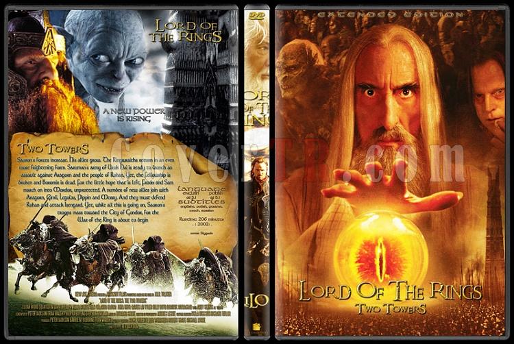 The Lord of the Rings (Yzklerin Efendisi) - Custom Dvd Cover Set - English [2001-2003]-2jpg