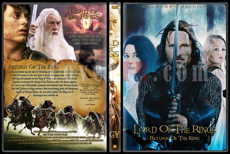 The Lord of the Rings (Yzklerin Efendisi) - Custom Dvd Cover Set - English [2001-2003]-3jpg