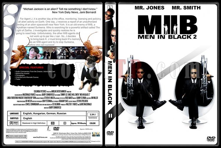 Men in Black (Siyah Giyen Adamlar) - Custom Dvd Cover Set - English [1997-2002-2012]-200jpg