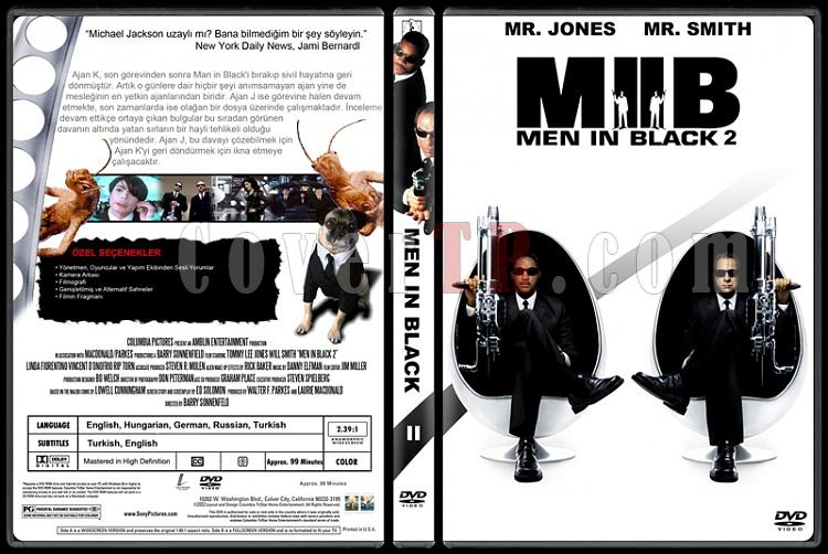 Men in Black (Siyah Giyen Adamlar) - Custom Dvd Cover Set - Trke [1997-2002-2012]-200jpg