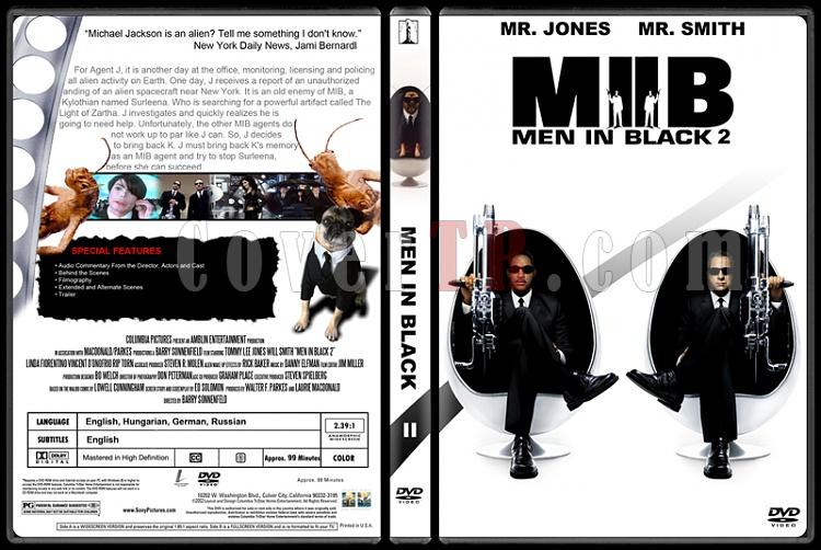 Men in Black (Siyah Giyen Adamlar) - Custom Dvd Cover Set - English [1997-2002-2012]-200jpg