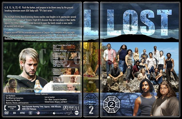 Lost (Seasons 1-6) - Custom Dvd Cover Set - English [2004-2010]-lost-season-2jpg