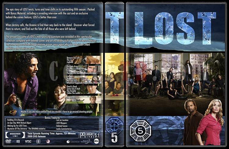 Lost (Seasons 1-6) - Custom Dvd Cover Set - English [2004-2010]-lost-season-5jpg