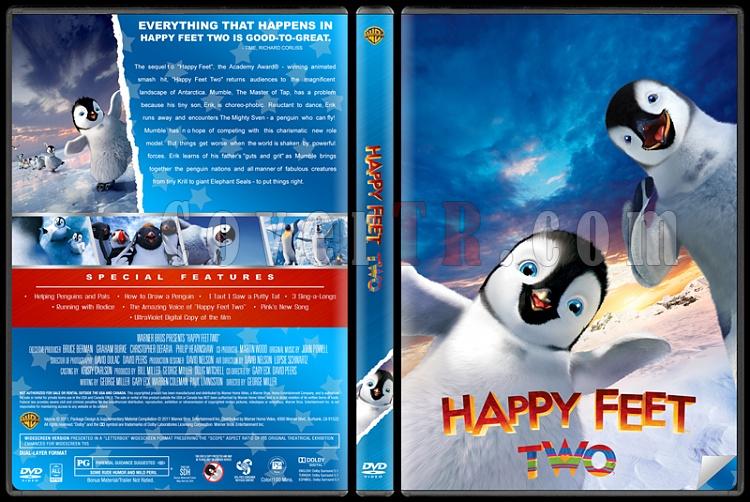 Happy Feet (Neeli Ayaklar) - Custom Dvd Cover Set - English [2006-2011]-happy-feet-2-dvdjpg