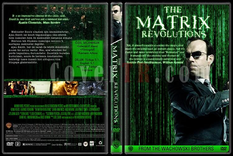 The Matrix Collection - Custom Dvd Cover Set - Trke-03jpg