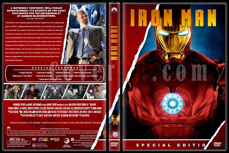 Iron Man Collection (Demir Adam Koleksiyonu) - Custom Dvd Cover Set - English [2008-2010-2013]-1jpg