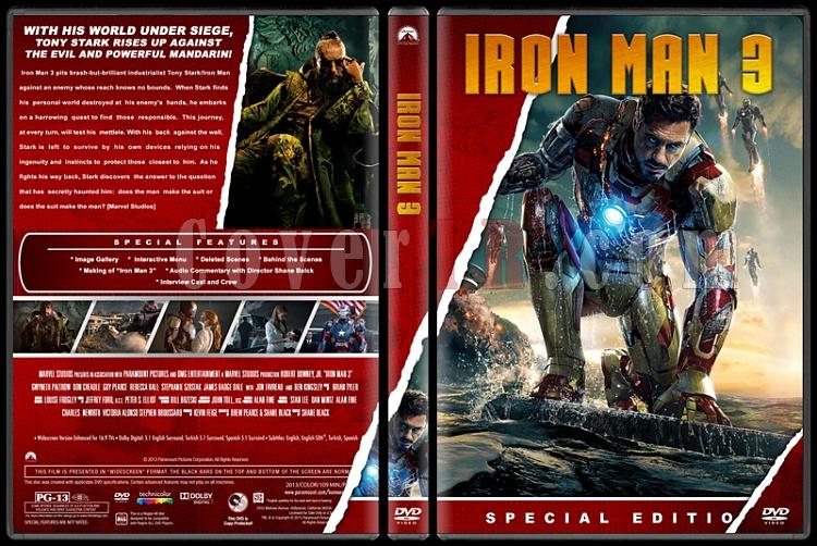 Iron Man Collection (Demir Adam Koleksiyonu) - Custom Dvd Cover Set - English [2008-2010-2013]-3jpg