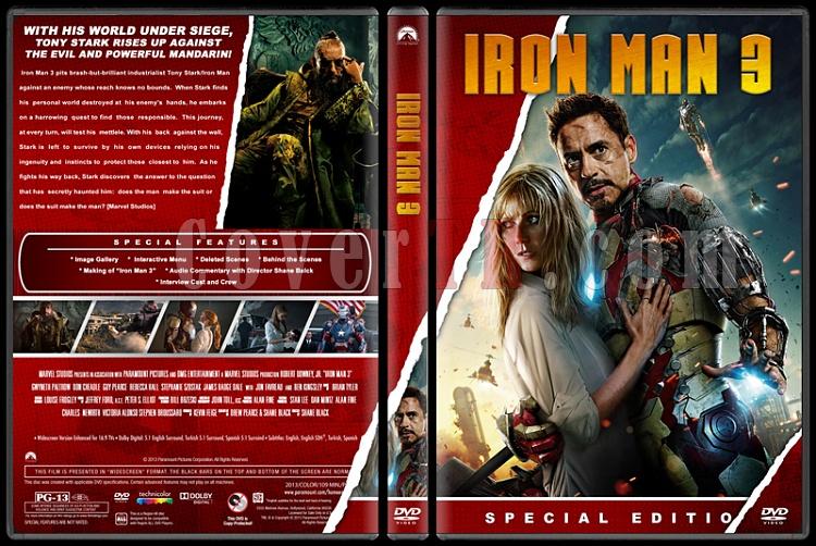 Iron Man Collection (Demir Adam Koleksiyonu) - Custom Dvd Cover Set - English [2008-2010-2013]-4jpg