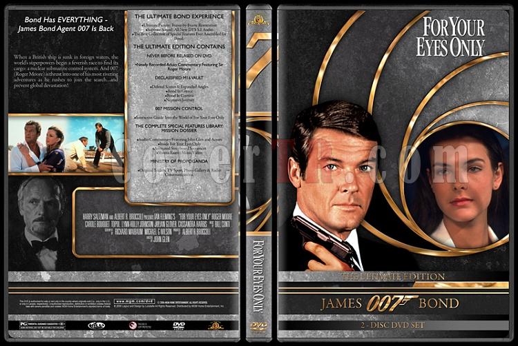 007 James Bond Collection - Custom DVD Cover Set - English-007-james-bond-your-eyes-only-12jpg