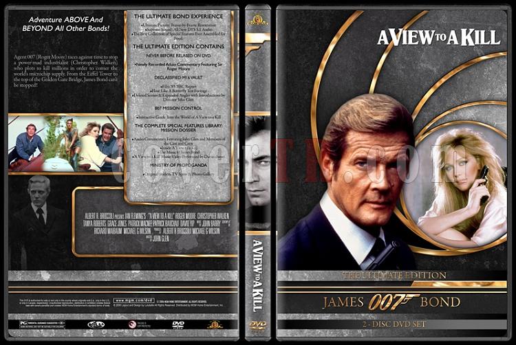 007 James Bond Collection - Custom DVD Cover Set - English-007-james-bond-view-kill-14jpg