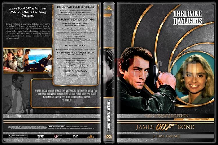 007 James Bond Collection - Custom DVD Cover Set - English-007-james-bond-living-daylights-15jpg