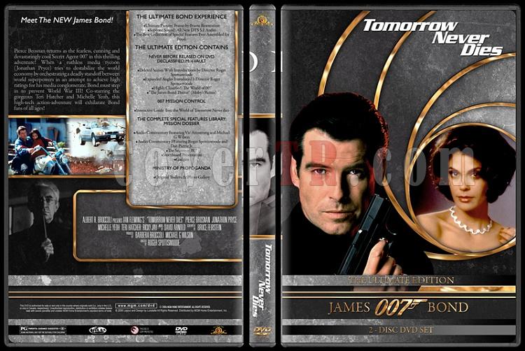 007 James Bond Collection - Custom DVD Cover Set - English-007-james-bond-tomorrow-never-dies-18jpg