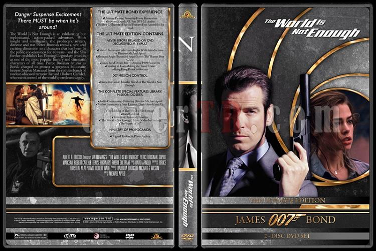 007 James Bond Collection - Custom DVD Cover Set - English-007-james-bond-world-not-enough-19jpg