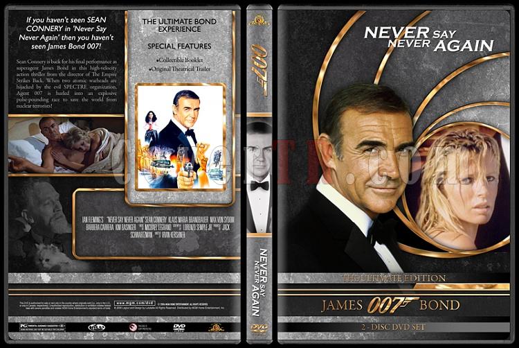 007 James Bond Collection - Custom DVD Cover Set - English-007-james-bond-never-say-never-again-23jpg