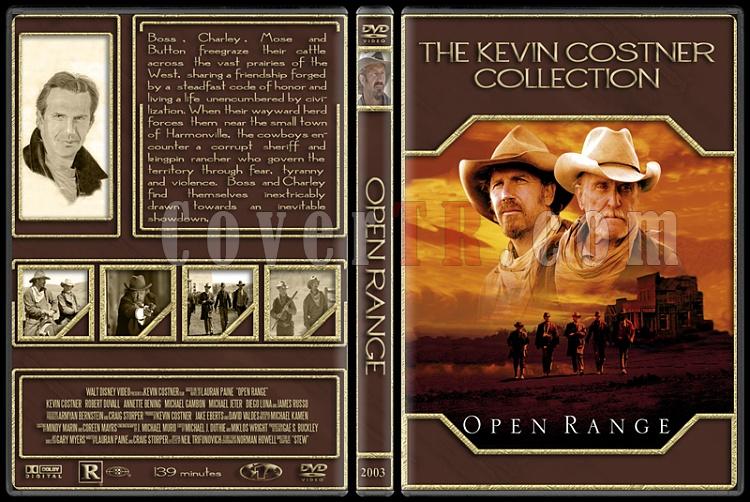 The Kevin Costner Collection - Custom Dvd Cover Set - English [1985-2007]-2003-open-rangejpg