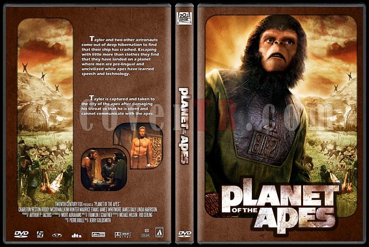 Planet of the Apes Collection - Custom Dvd Cover Set - English [1968-1970-1971-1972-1973]-1jpg