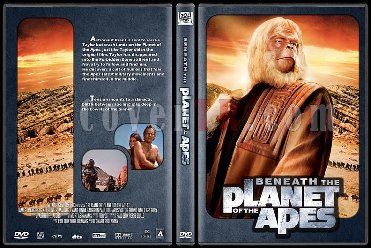 Planet of the Apes Collection - Custom Dvd Cover Set - English [1968-1970-1971-1972-1973]-2jpg