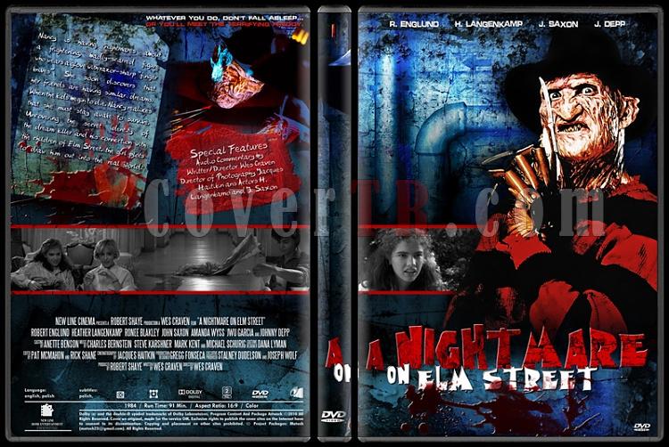 A Nightmare On Elm Street & Friday The 13th - Custom Dvd Cover Set - English-a_nightmare_on_elm_street_1jpg