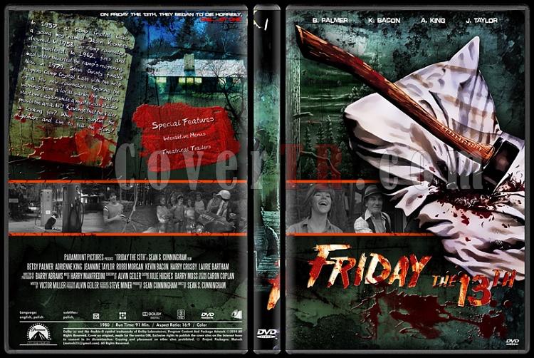 A Nightmare On Elm Street & Friday The 13th - Custom Dvd Cover Set - English-friday_the_13th_1jpg