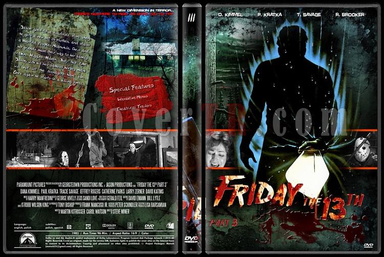 A Nightmare On Elm Street & Friday The 13th - Custom Dvd Cover Set - English-friday_the_13th_3jpg