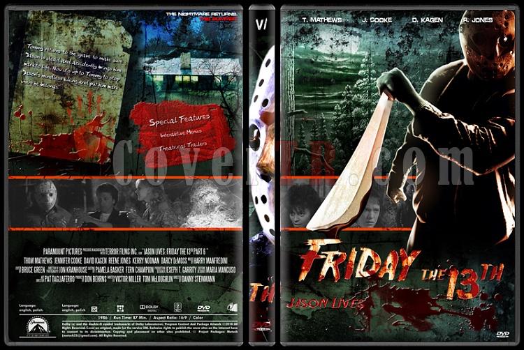 A Nightmare On Elm Street & Friday The 13th - Custom Dvd Cover Set - English-friday_the_13th_6jpg