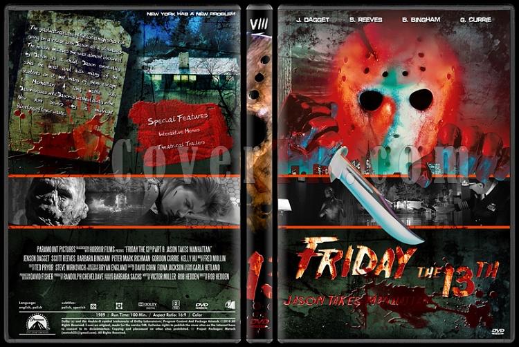 A Nightmare On Elm Street & Friday The 13th - Custom Dvd Cover Set - English-friday_the_13th_8jpg