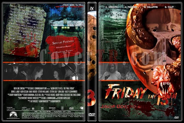 A Nightmare On Elm Street & Friday The 13th - Custom Dvd Cover Set - English-friday_the_13th_9jpg