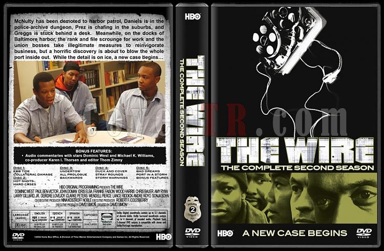 The Wire (Seasons 1-5) - Custom Dvd Cover Set - English [2002-2008]-2jpg